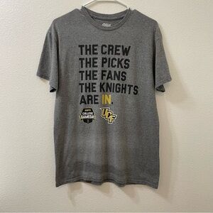 College gameday UCF Knights t shirt gray medium